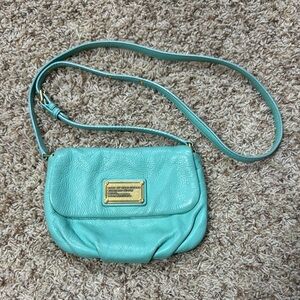 Marc By Marc Jacobs Mint green Crossbody Bag with Flap Closure